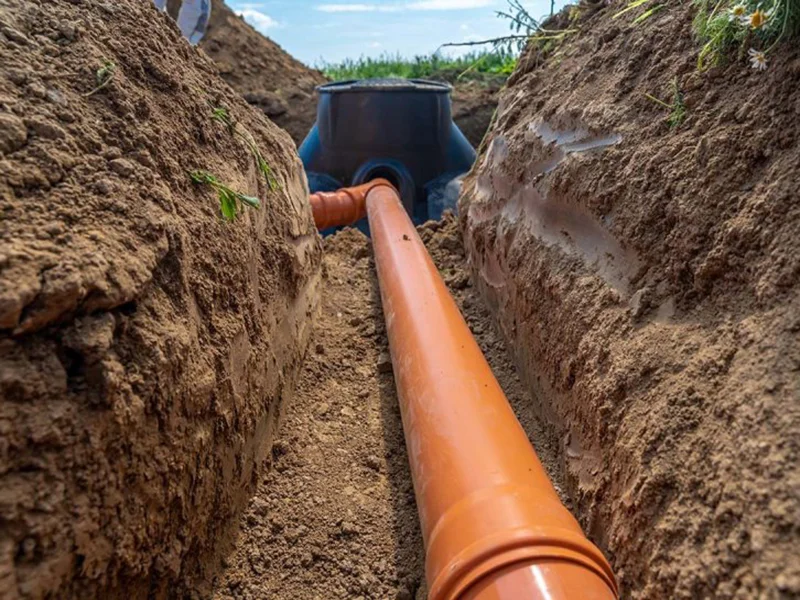 12. Byte Rorledningar Bilning Avloppsror